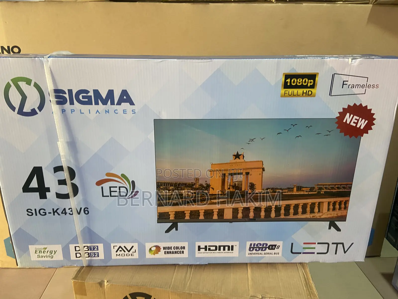 Sigma 43” Digital Satellite Tv