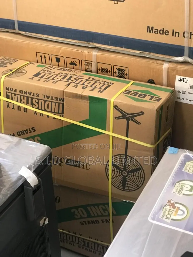 Elbee 30" Stand Fan Cool Breeze, Anywhere