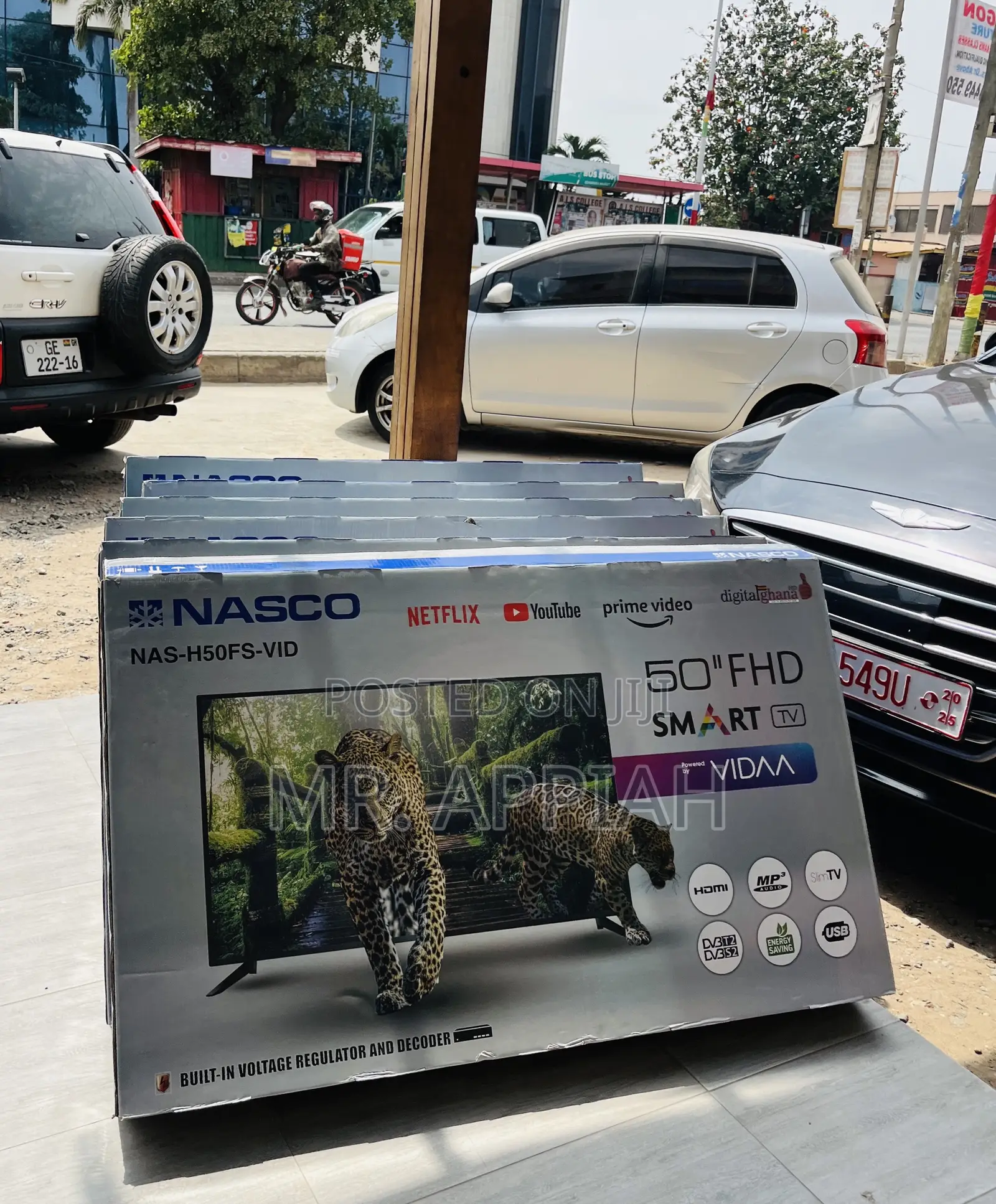 Fantastic Nasco 50” Uhd Digital SatelliteSmart Screen Tv