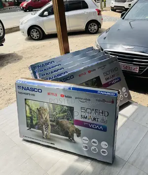 Fantastic Nasco 50” Uhd Digital SatelliteSmart Screen Tv