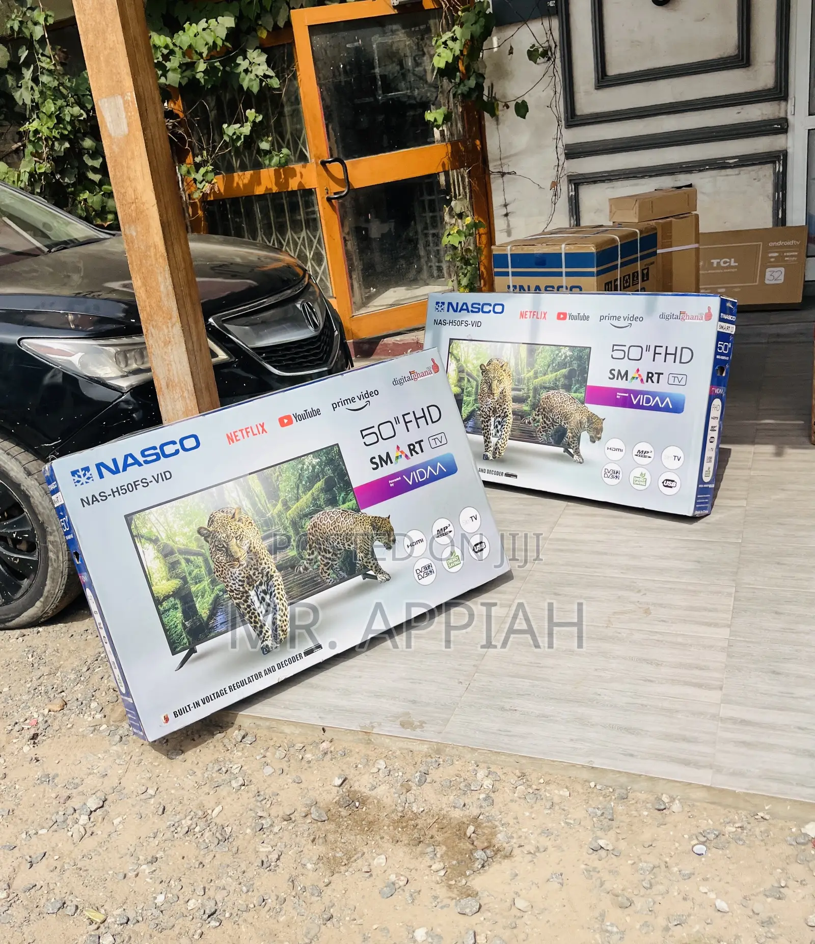 Purchase Original Nasco 50” Uhd Smart Screen Tv,Black
