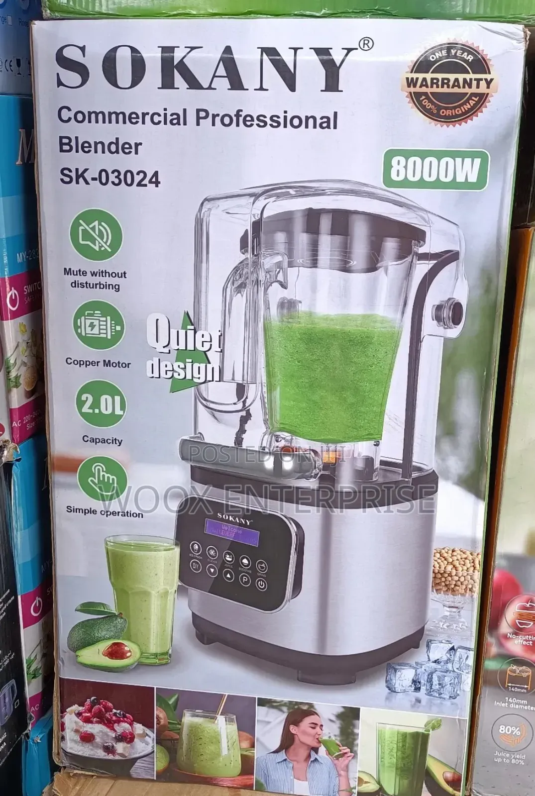 Sokany Professional Commercial Blender
