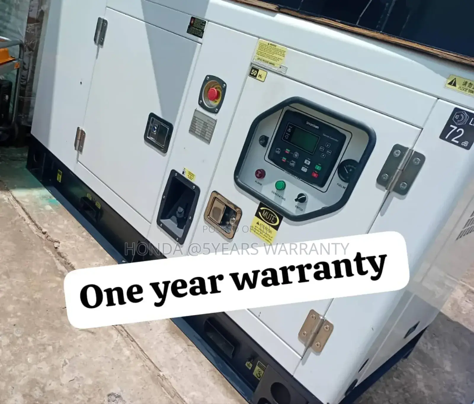 Global Perkins Generator 50kva 50kw Silent Diesel