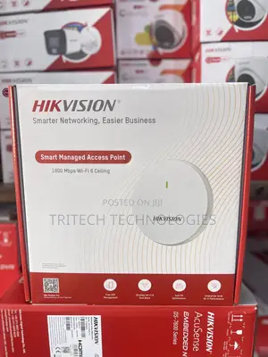 Hikvision Wi-Fi6 1800mbps Celling Accesspoint Ds-3wap622g-Si