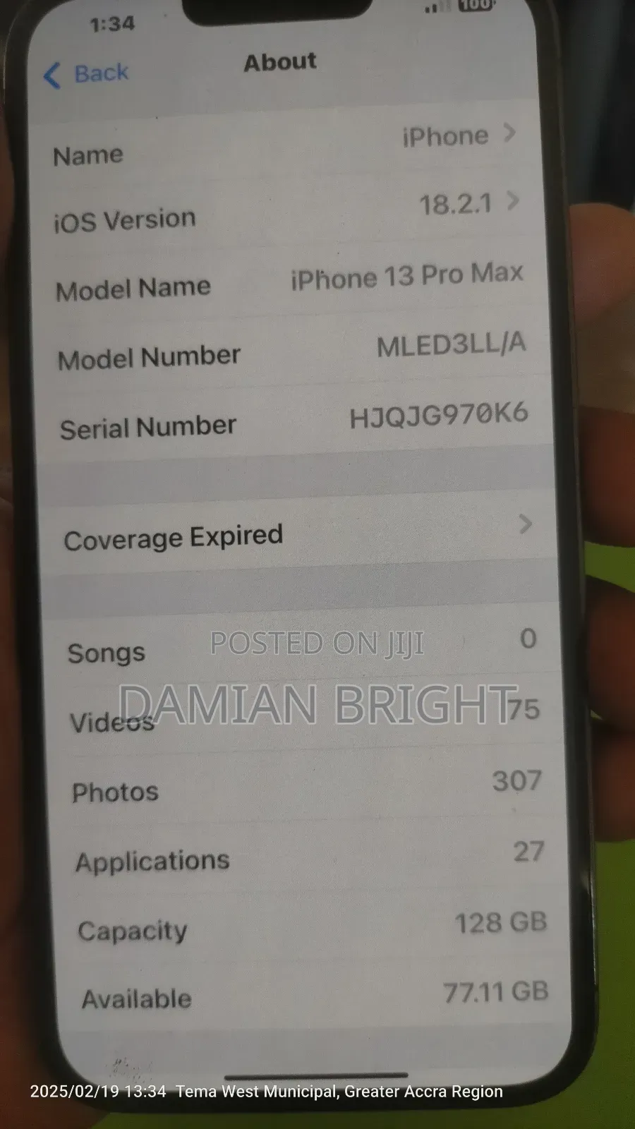 Apple iPhone 13 Pro Max 128 GB White