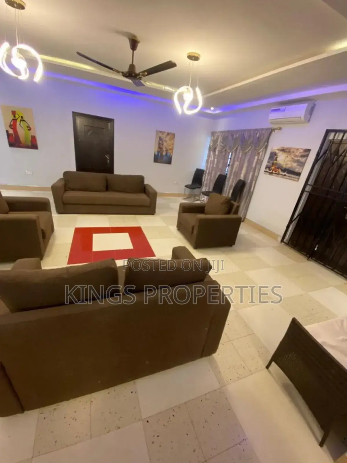 Furnished Three Bedroom Apartment in Price Per Week, Weija for Rent