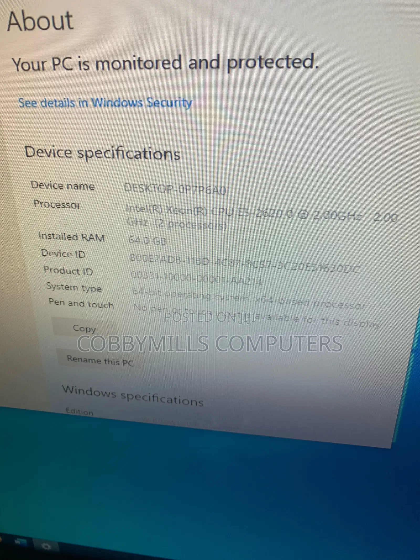 Server Dell PowerEdge T630 64GB Intel Xeon HDD 2T