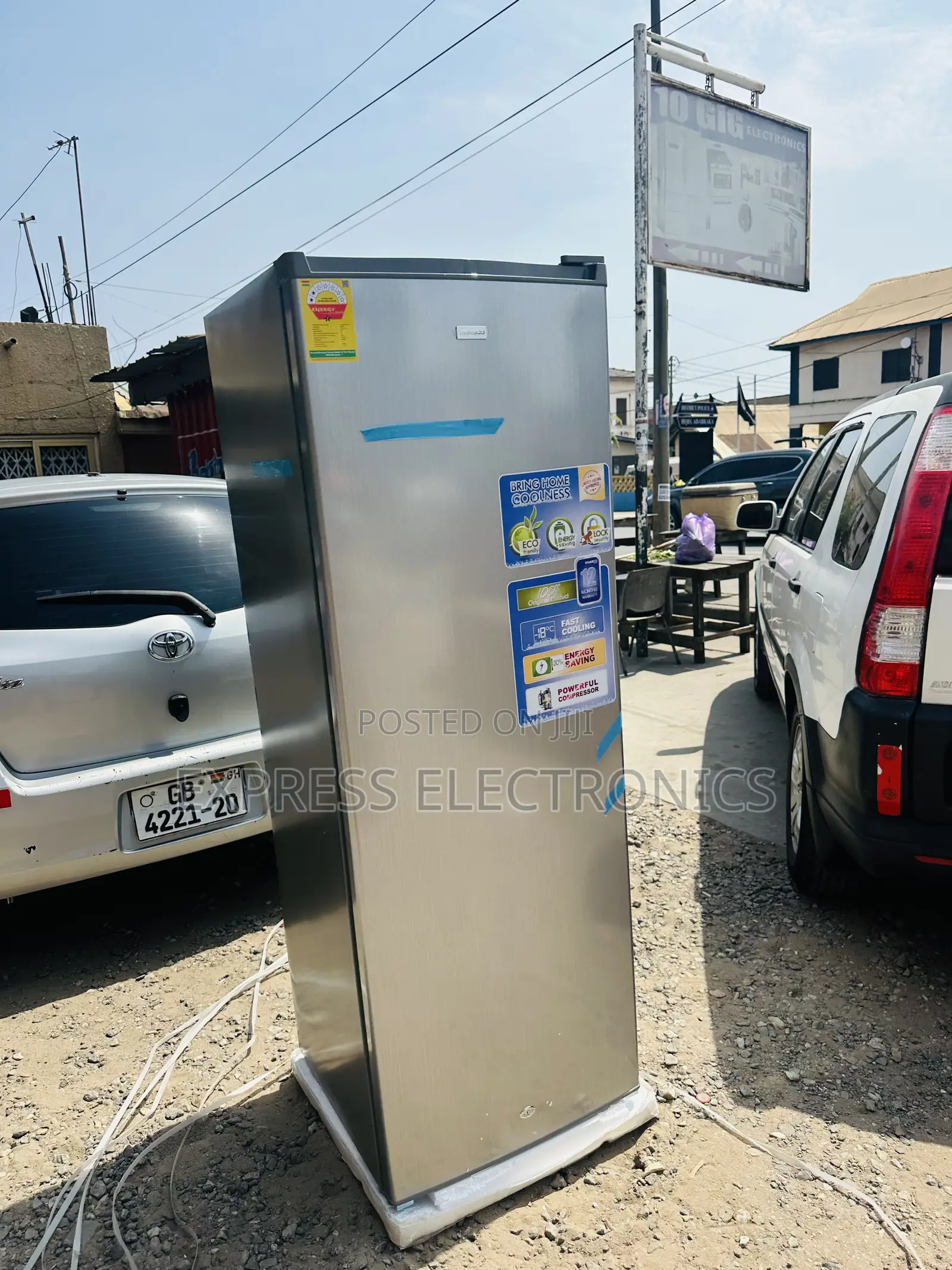 Available Now at Store Nasco Upright Freezer 242l