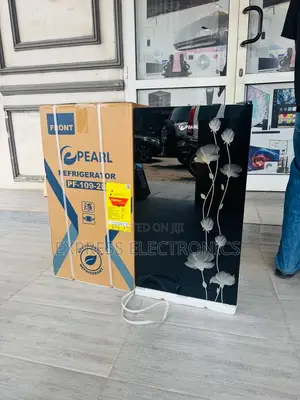 Pearl Refrigerator Single Door Pearl Black