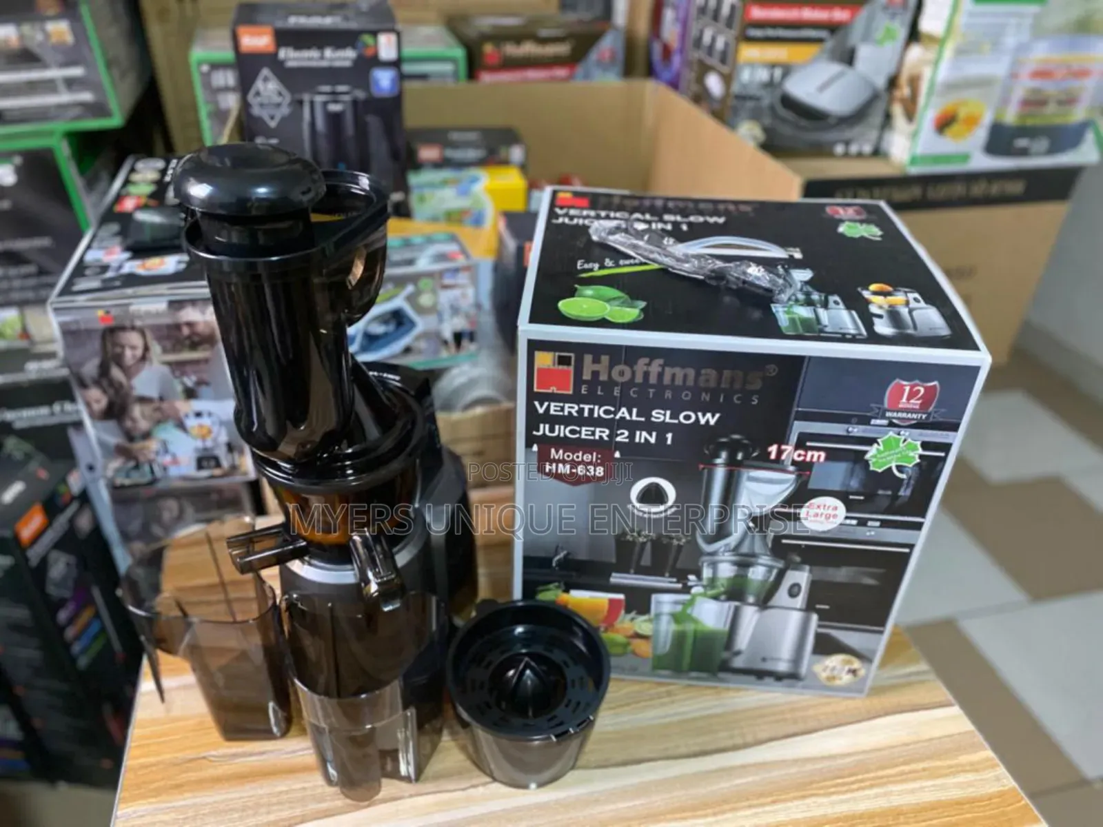 Energy Efficient Hoffman Slow Juicer