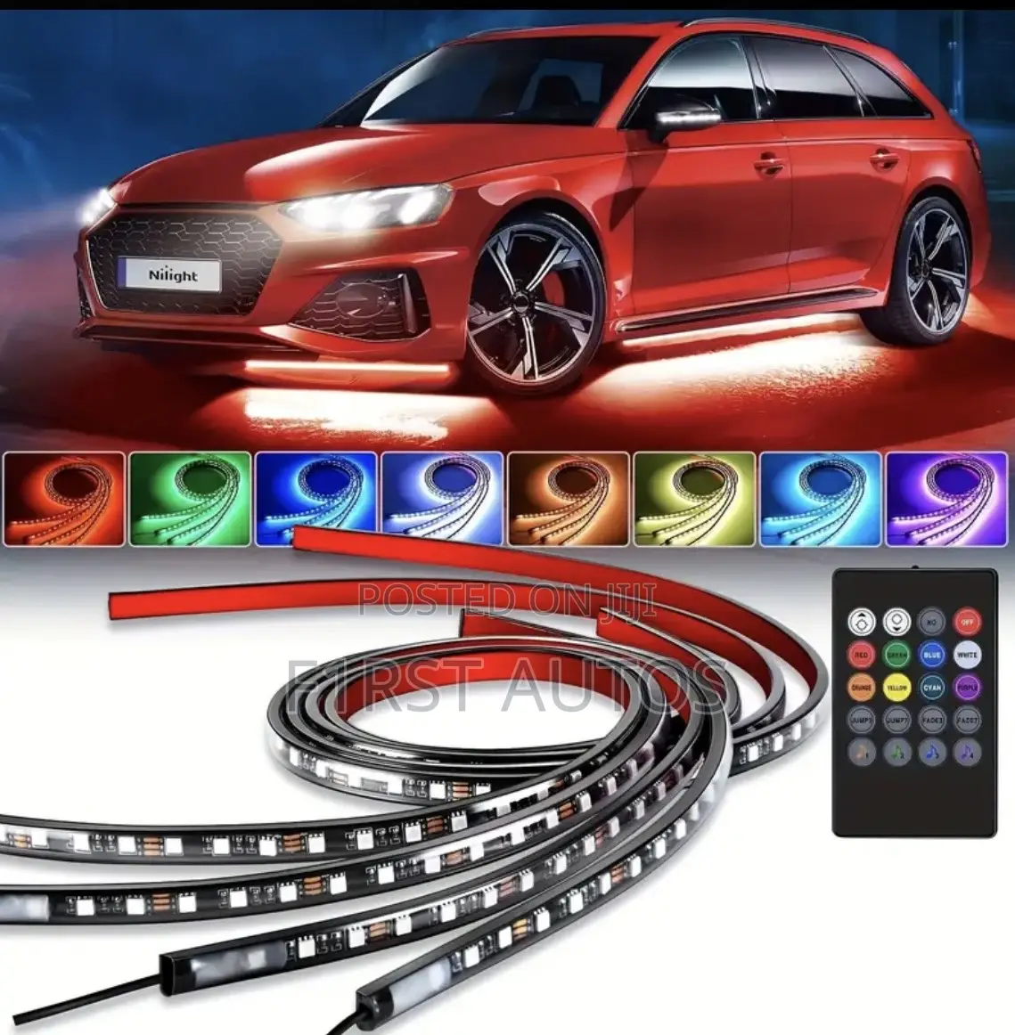Car Under Light
