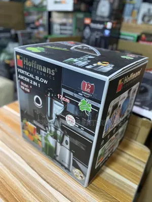 Hoffmans 2in1 Slow Juicer With Juice Residue Separation