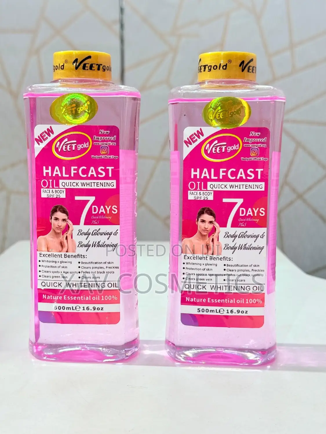 Veetgold Half Cast Body Oil 500ml