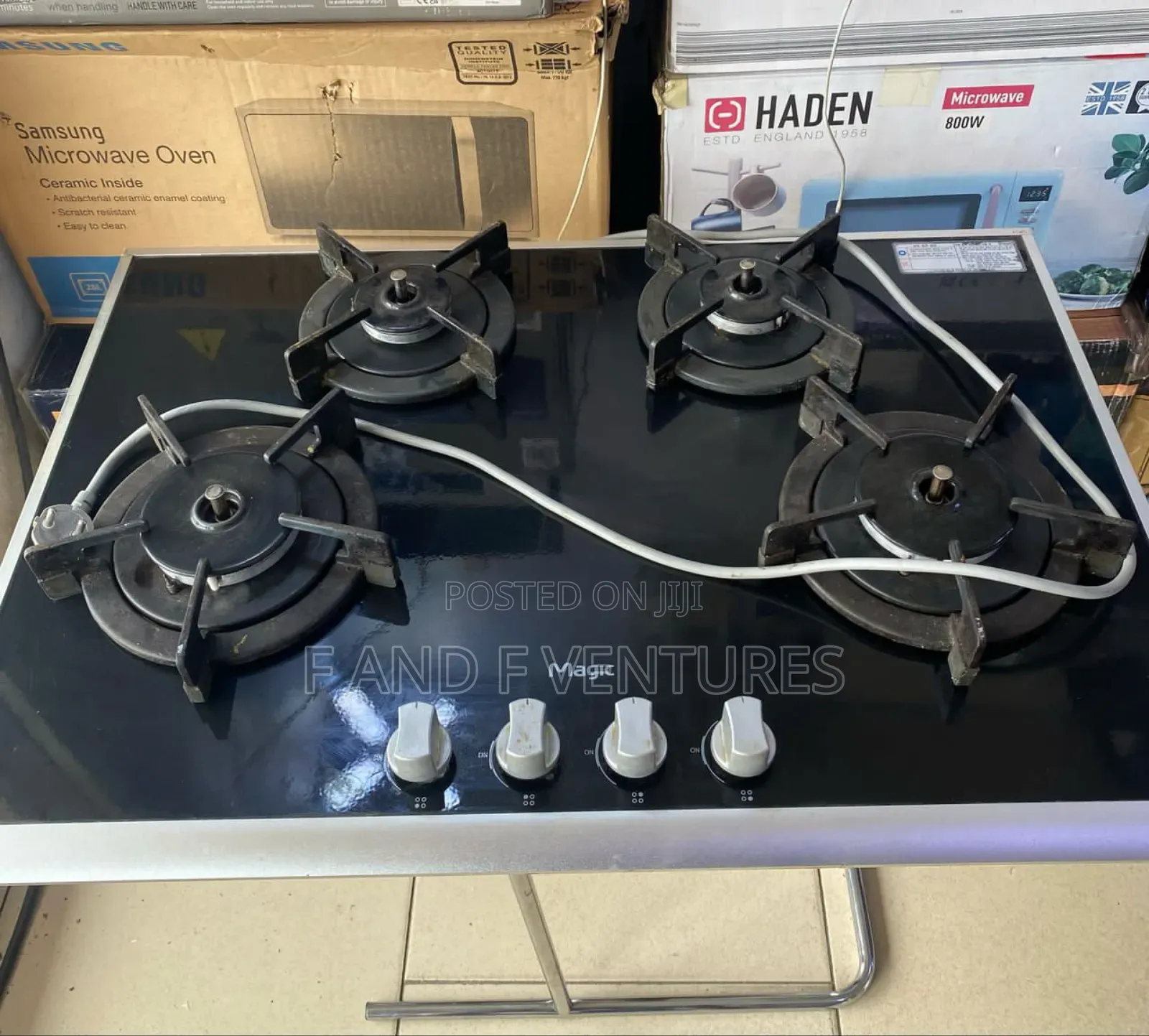 Magic 4 Burner Gas Cooker