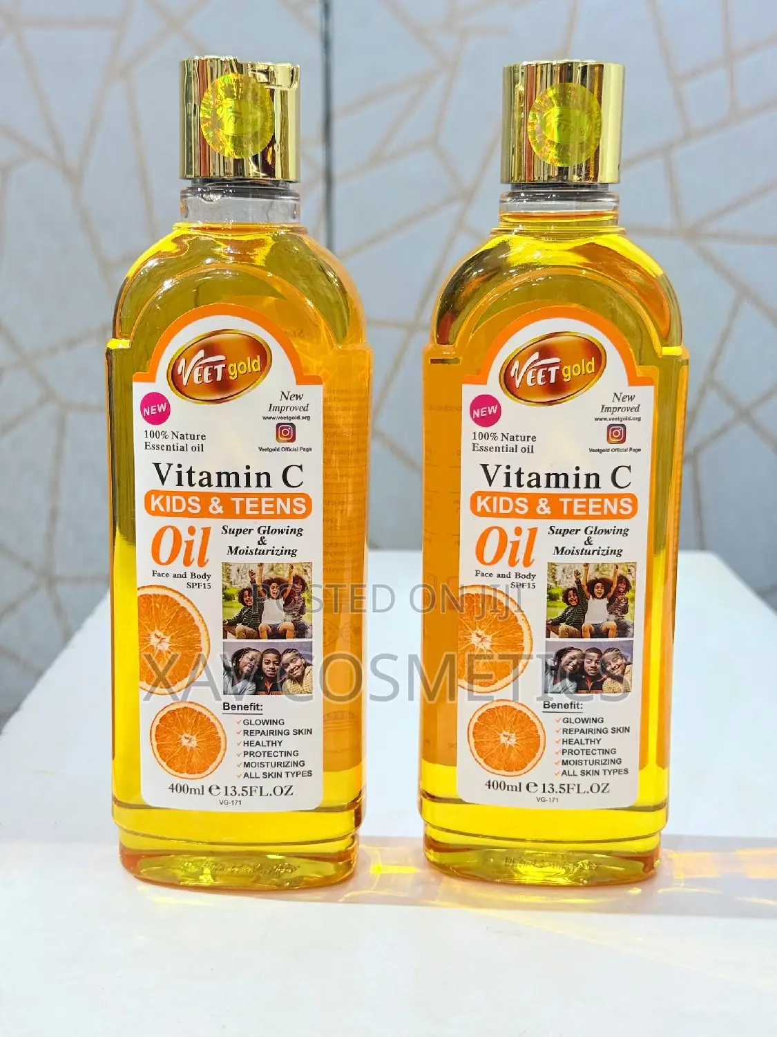 Veetgold Vitamin C Kids and Teens Super Glowing Body Oil