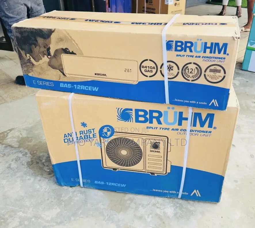 Fast Cooling Better Air Throw Bruhm 1.5 Hp** Ac