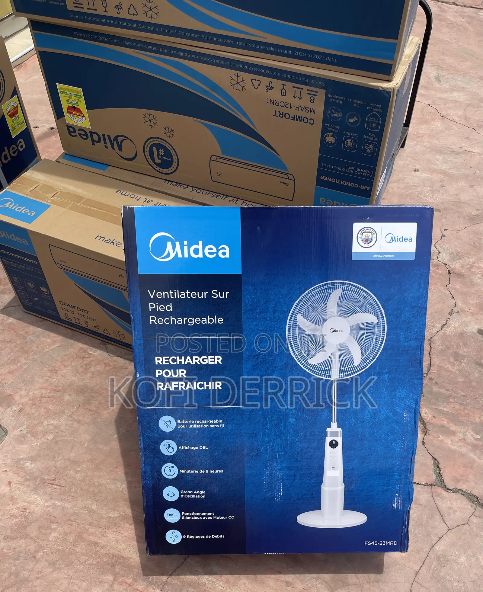 Midea Rechargeable Fan