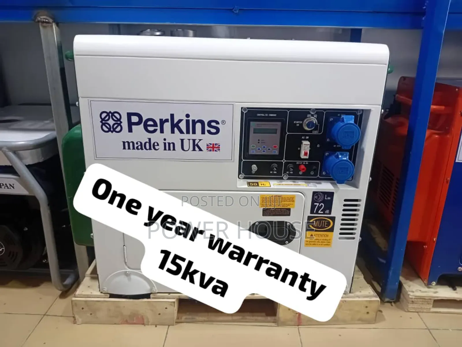 Complaint Perkins Diesel 15kva Silent Generator Perkins