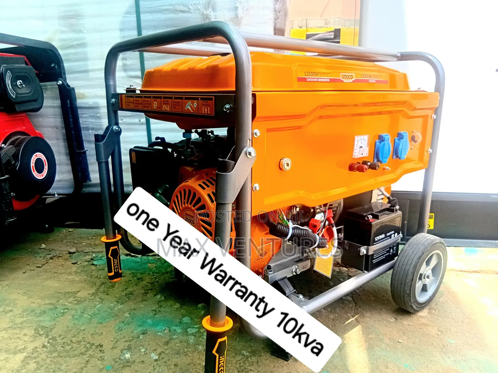10kw Ingco Generator 10kw Ingco Petrol Generator