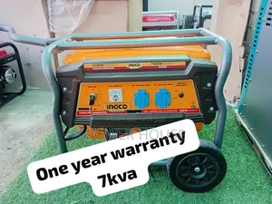 Grounded 7kva 7000watts Ingco Petrol Generator 7kva Ingco