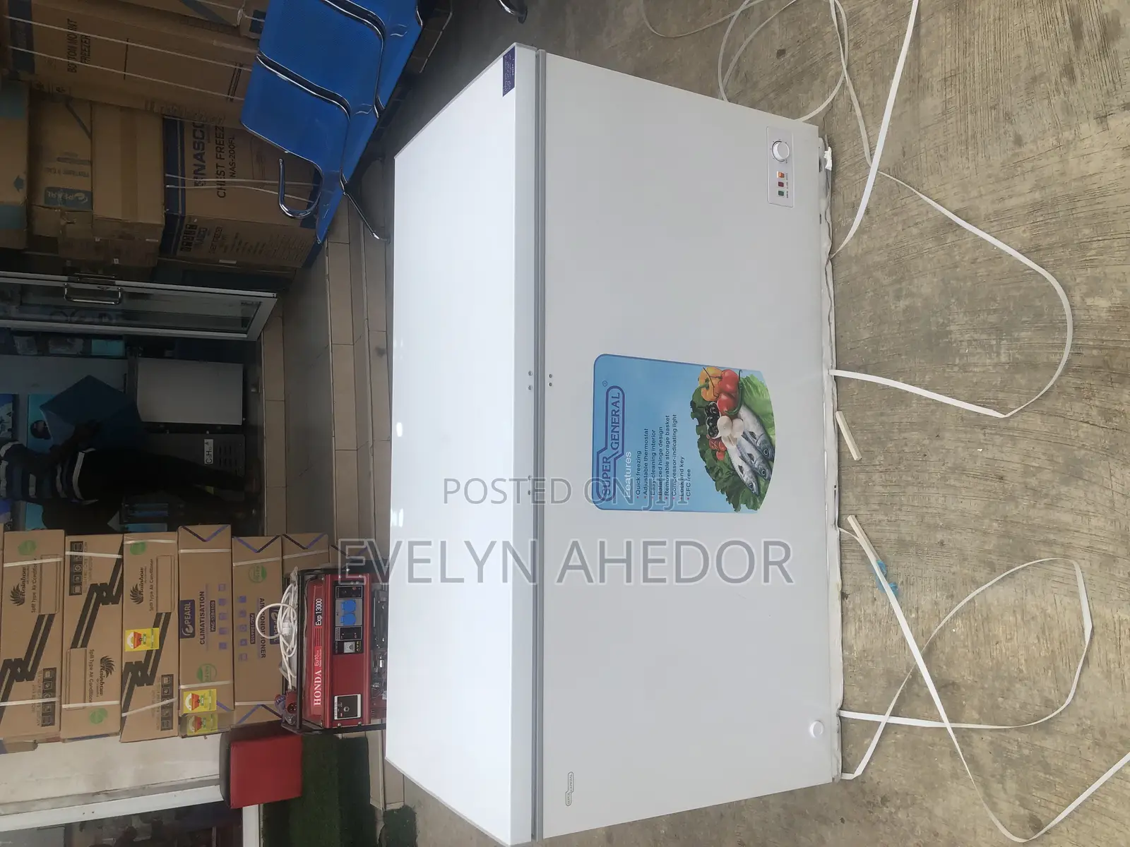 Specious Pearl Chest Freezer Double Decker Available as See