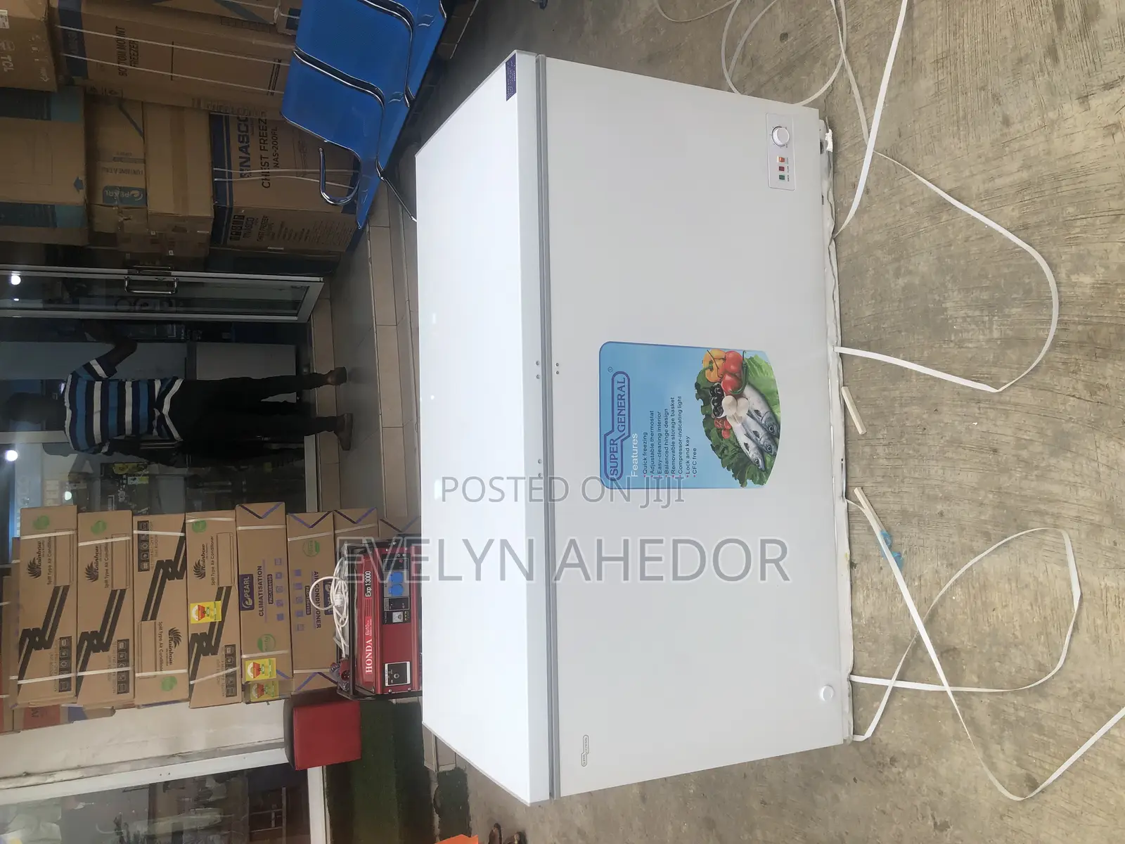 Specious Pearl Chest Freezer Double Decker Available as See