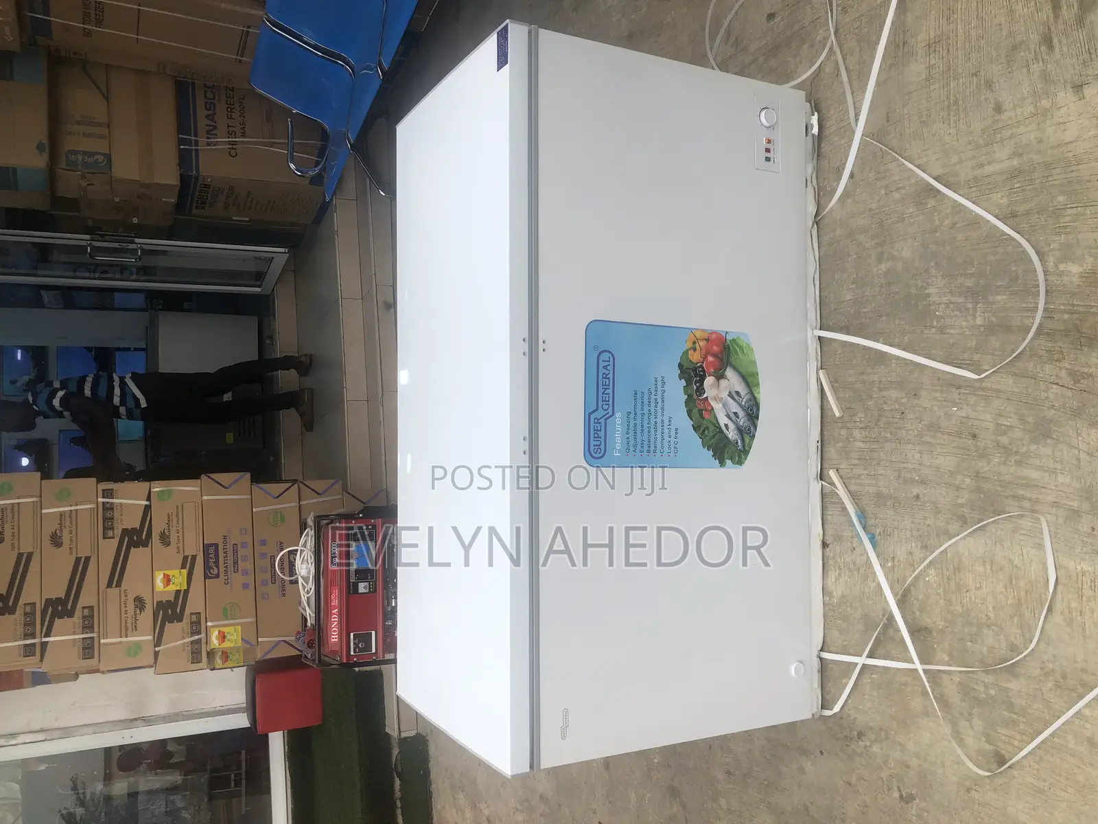 Specious Pearl Chest Freezer Double Decker Available as See
