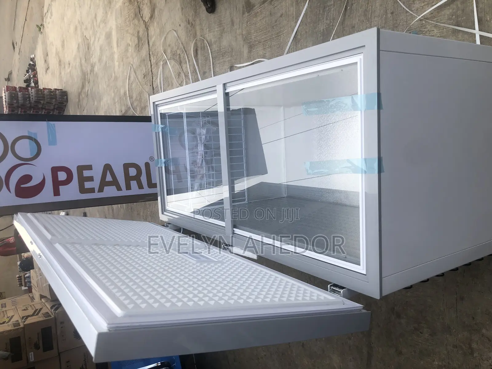 Specious Pearl Chest Freezer Double Decker Available as See