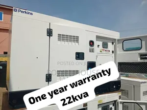 Emergency Stop Enabled 22kva Perkins Diesel Generator 22kva
