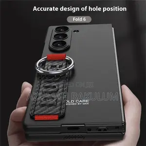 Samsung Galaxy Z Fold 6 Ultra -Thin Case With Band Holder