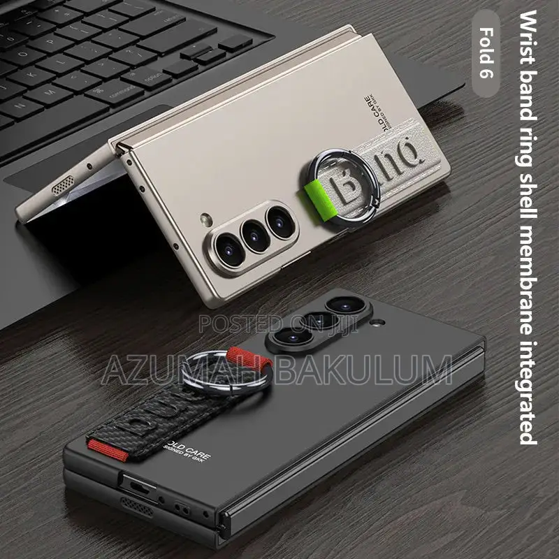 Samsung Galaxy Z Fold 6 Ultra -Thin Case With Band Holder
