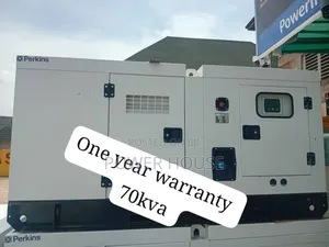 Mechanical 70kva Perkins Diesel Silent Generator 70kva