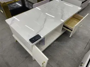 Glass Top Center Table