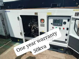 Surge Protected 50kva Perkins Silent Diesel Generator Uk