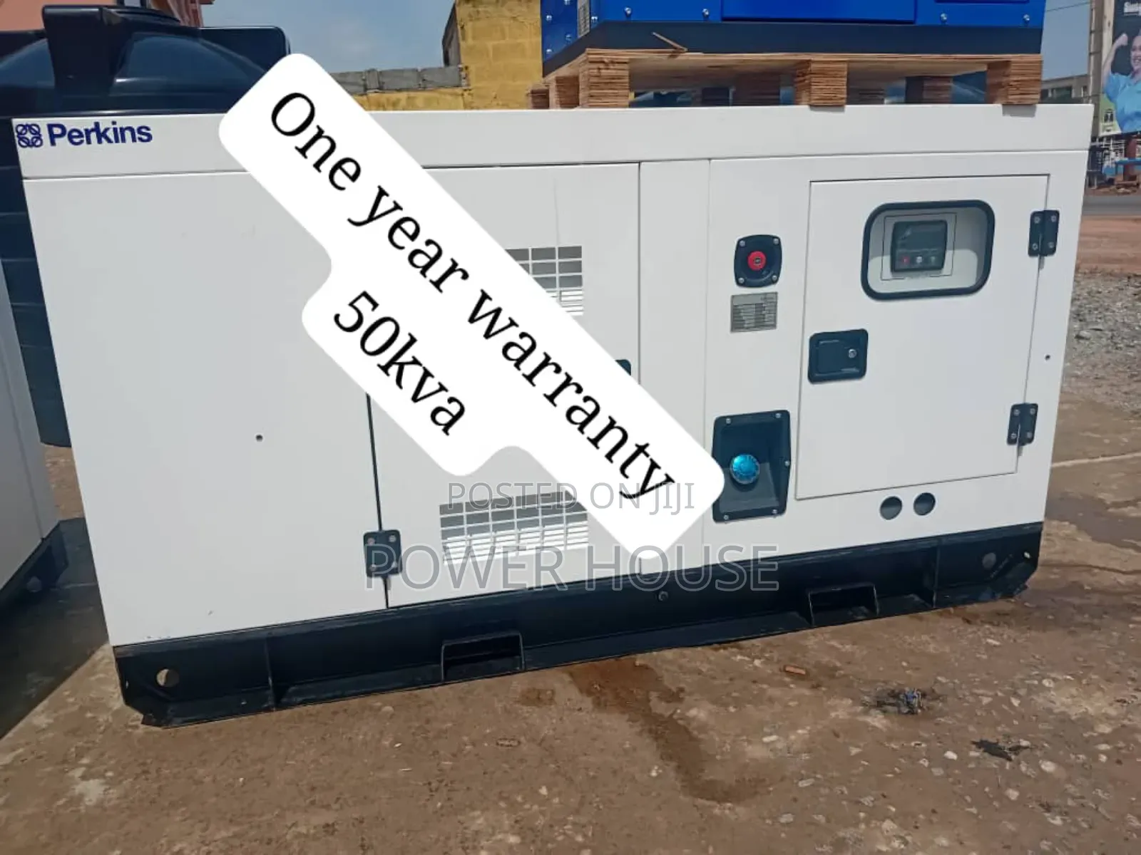 No Fault 50kva Perkins Silent Diesel Generator Uk Made 50kva