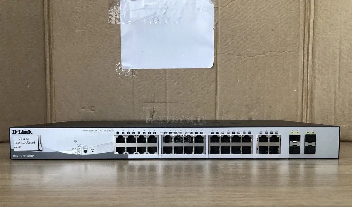 D-Link DGS-1210-26p 26-Port Gigabit Smart Managed Switch