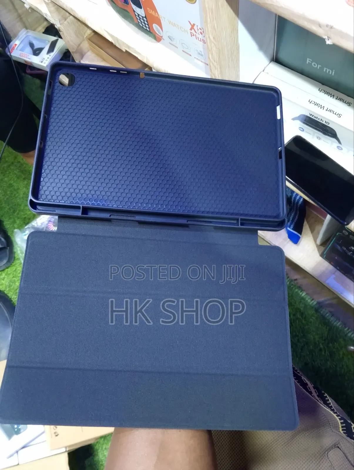 Smart Cover Case for Samsung Tab S6 Lite Black Color