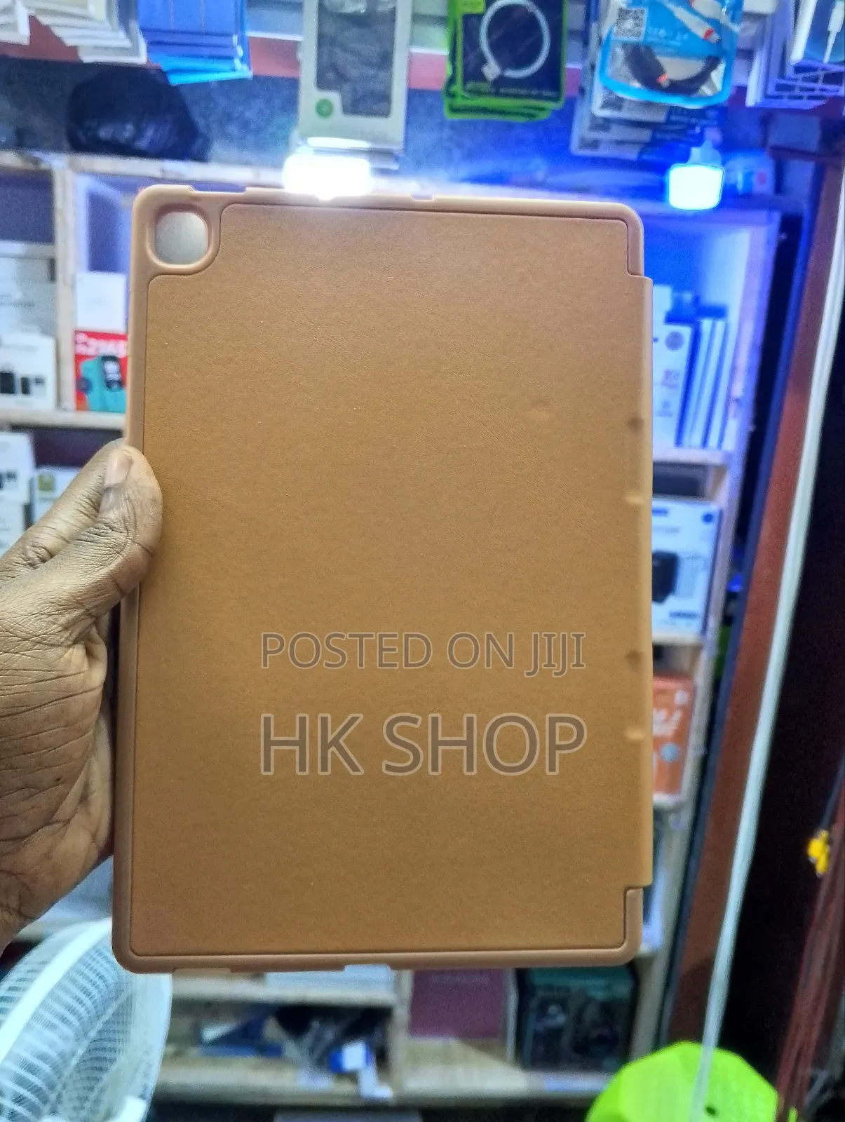 Smart Cover Case for Samsung Tab S6 Lite Brown Color