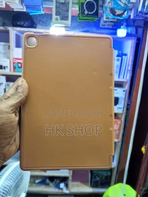 Smart Cover Case for Samsung Tab S6 Lite Brown Color