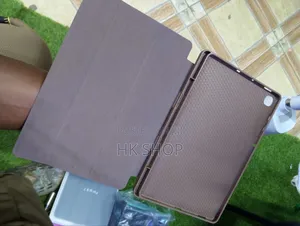 Coffee Brown Color Smart Cover Case for Samsung S6 Lite