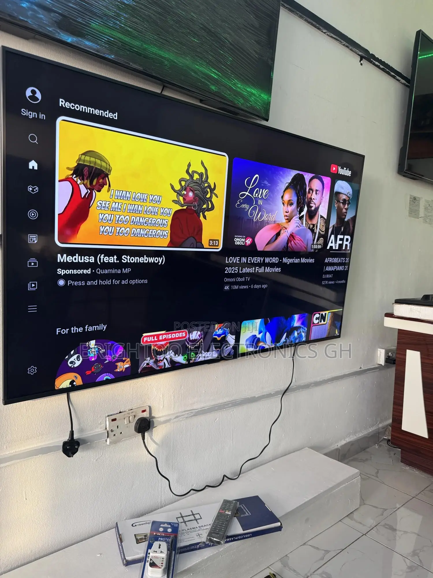 55inches Full Digital Satellite Android Uhd Smart Sony