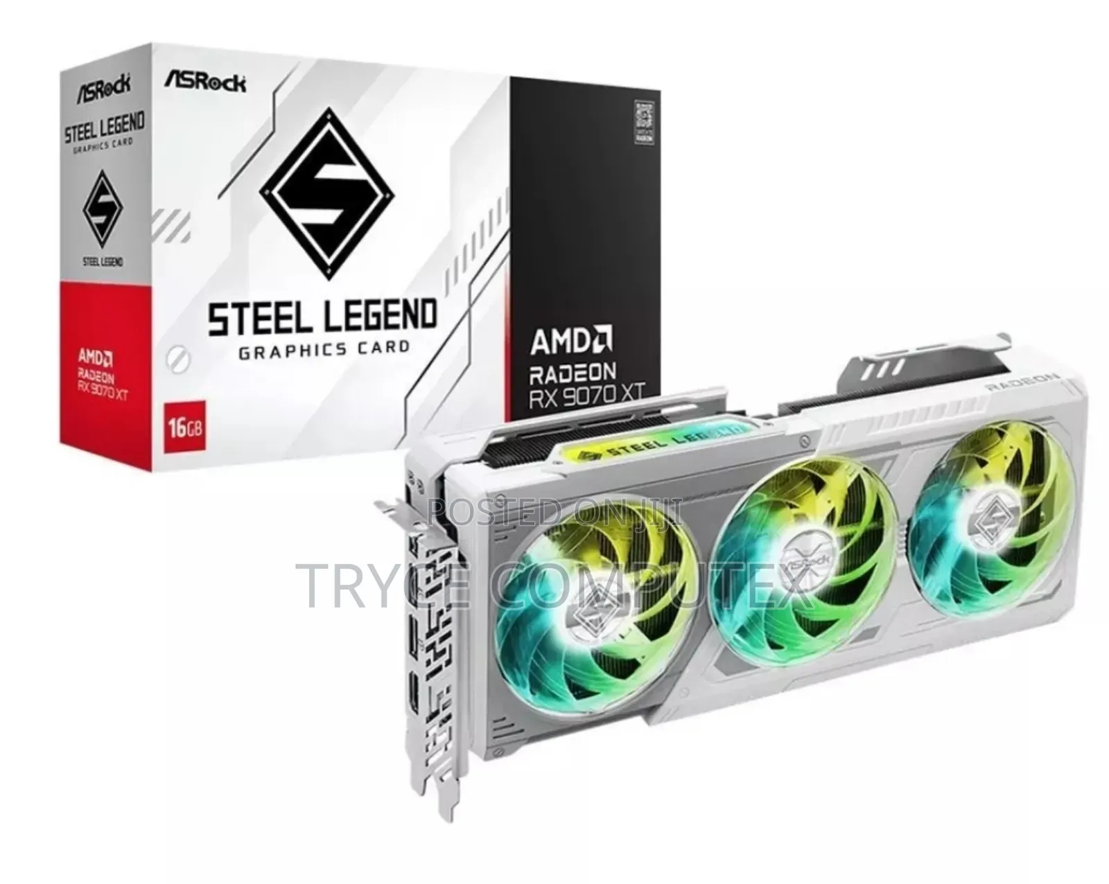 Asrock Steel Legend Radeon Rx 9070 16gb Graphic Card