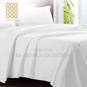 Plain White Quality Hotel Bedsheets