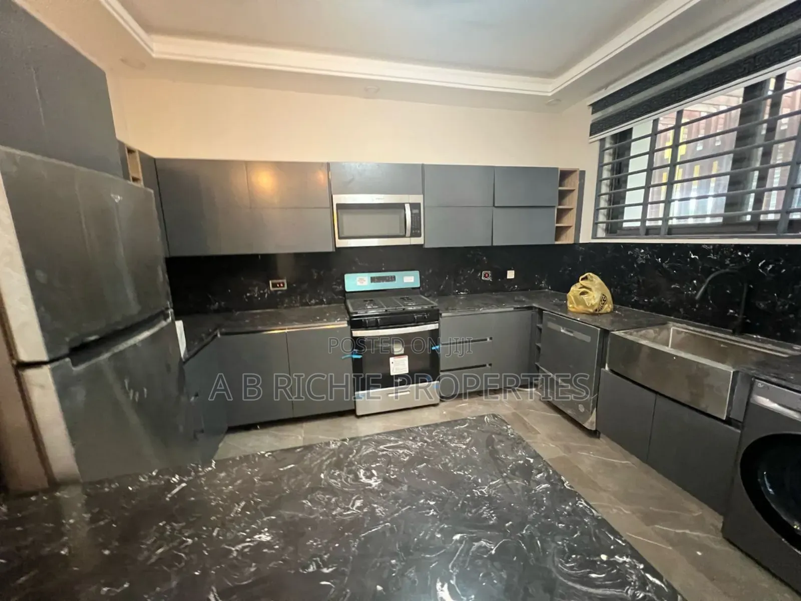 Furnished 4bdrm House in Ab Richie Properties, Tseaddo for rent