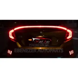 Honda Civic Trunk Led Long Tail Spoiler 2016 - 2021