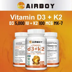 Airboy Vitamin D3 and 2 in 1 Fromula