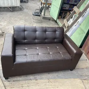 2in1 Sofa Made With Solid Leather And Foam//  Durable And Luxurious