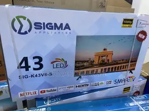 Sigma 43” Smart Digital Satellite Tv