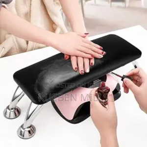 Soft Microfiber Leather Nail Arm Rest for Acrylic Nails
