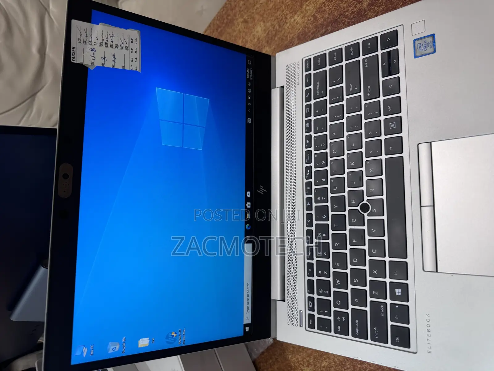 Laptop HP EliteBook 840 G6 16GB Intel Core I7 SSD 256GB